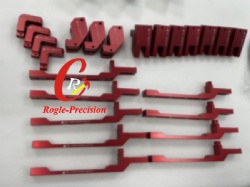 Alu blocks with anodizing